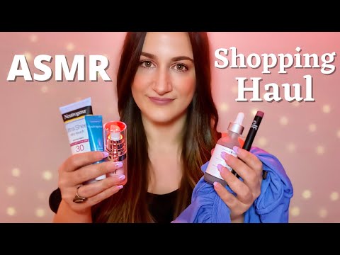 ASMR • Shopping Haul (SHEIN - TJMaxx) 👄 Tingly Mouth Sounds