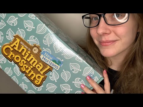 ASMR Animal Crossing Collector’s Box Unboxing | Target / CultureFly Box