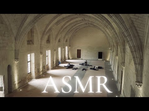ASMR dans LA PLUS GRANDE ABBAYE de FRANCE ! L'abbaye de Fontevraud