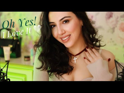 ASMR Tingly Whispering 💕 Oh Yes I Love It 💕 Tapping ft Dossier - ASMR Beauty Haul