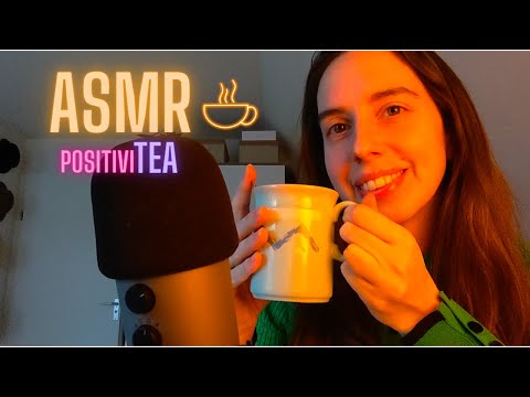 ASMR | Tea to make you feel more positive | Relax with me |