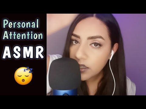 ASMR PERSONAL ATTENTION | Face Brushing, Face Touching , Lotion Sounds & more to help You Relax ✨❤