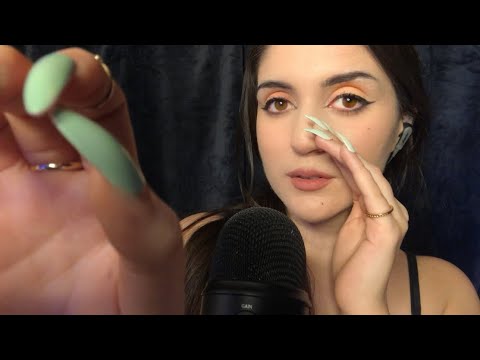 ASMR Repeating “Liquid Gold” & “You look good” with Camera Tapping (lots of personal attention) 💚