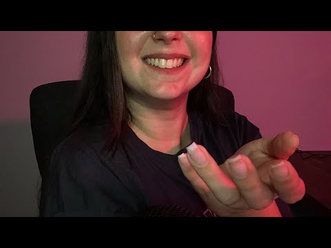 ASMR - SOFT HAND SOUNDS + positive affirmations in Spanish
