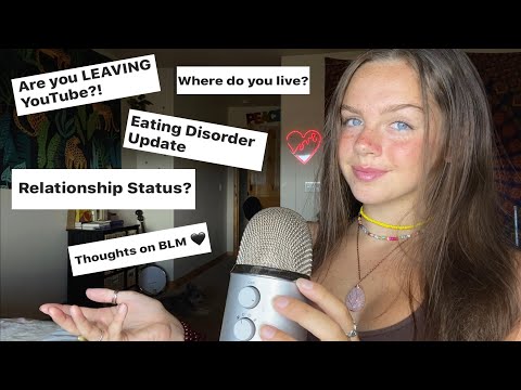 ASMR Answering Your Questions! (Q&A)