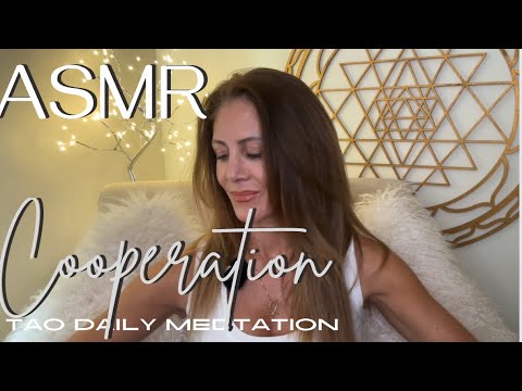 ASMR ☯️Tao Daily Meditation: 01/17 - ￼ COOPERATION  ✨
