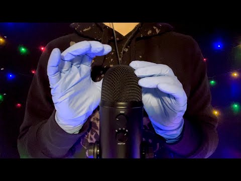 ASMR - Latex Glove Weirdness (Microphone Rubbing & Hand Sounds + Visual Triggers) [No Talking]