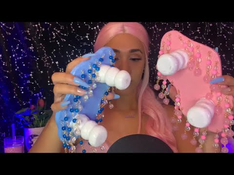 ASMR | Tapping on Jingly Jewels & Beads | No Talking + bead sounds