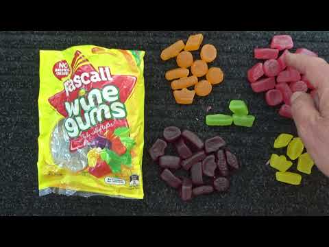 ASMR - Wine Gums - Australian Accent - Discussing in a Quiet Whisper & Crinkles & Eating