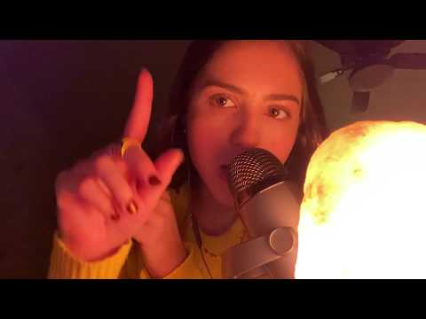 ASMR~ Mouth Sounds and Hand Movements