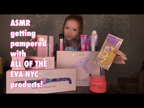 ASMR ~ Spa Pampering With EVA-NYC Products!