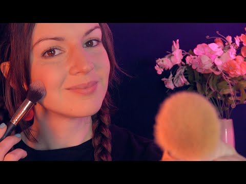 ASMR Doing my makeup and yours - Roleplay