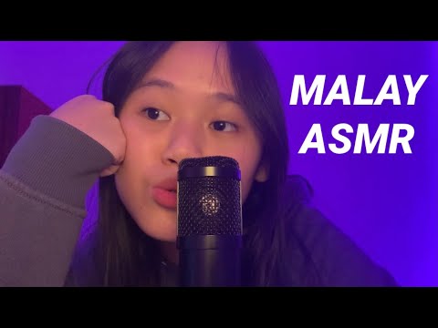 I TRIED ASMR IN MALAY ( malay trigger words + rambles )