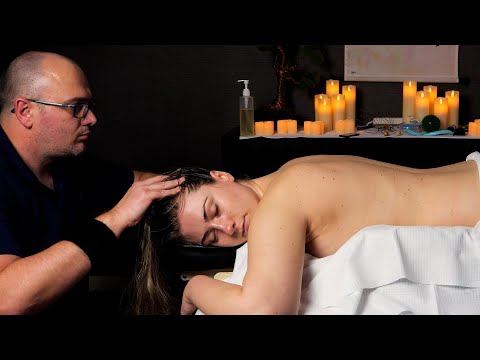 Deep Tissue Neck & Shoulder Massage  For Hero Nurse  [ASMR][No Talking]