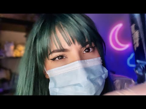 ASMR Role Play | Surgically Removing Your Bad Vibes (Latex Gloves) (Scissor Sounds)