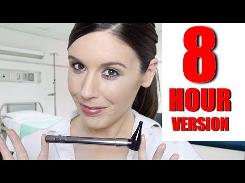 8 HOURS ASMR: 👂Otoscope Overload👂 Ear Exam Role Play (Binaural Personal Attention)