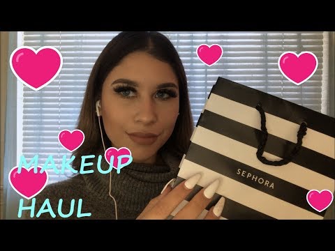 ASMR  Makeup HAUL [sephora/Ulta]