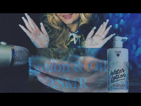 Oil Lotion Hand Movements ASMR