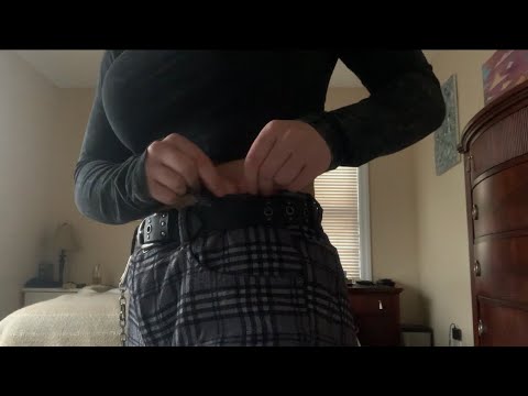 ASMR clothing scratching + a chain!