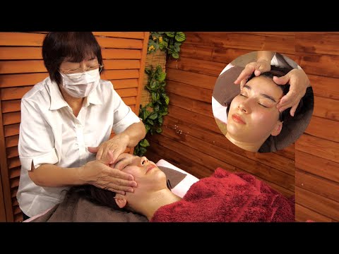 The Most Relaxing and Effective Facial Massage I have ever had (ASMR Soft Spoken)