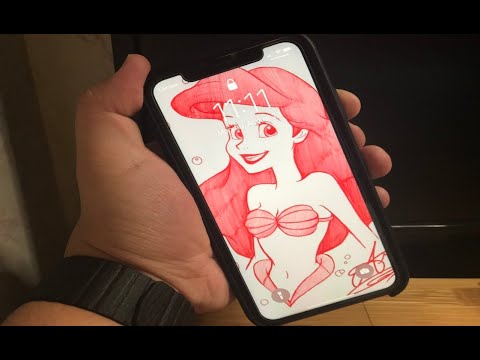 ASMR iPhone XR Tapping & What's on my Phone (No Talking)