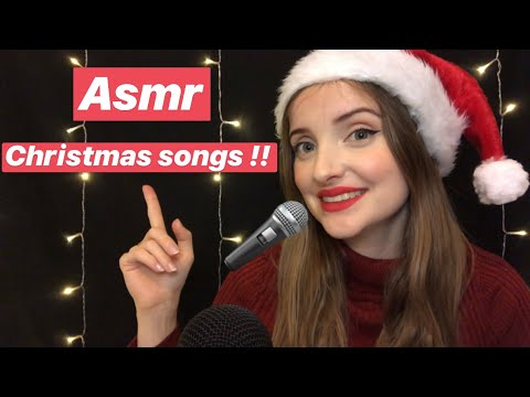 ASMR- ✨Tingly Whispered Christmas Songs, Super Tingly ✨