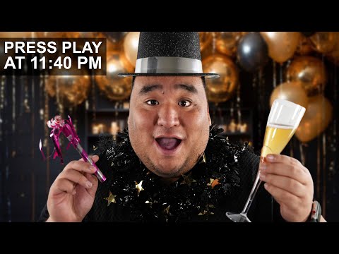 ASMR New Years Eve Party Roleplay (Start at 11:40pm for Perfect Sync)