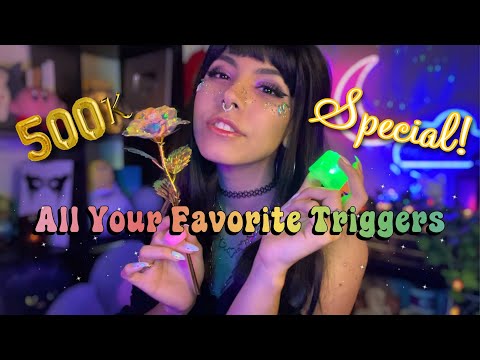ASMR | ✨ All Your Favorite Triggers! ✨ (Follow Instructions, Notes On Your Face +More) 500k Special!