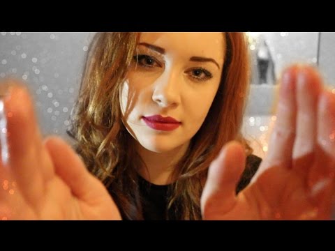 ASMR massage roleplay (close up whisper) ~ With face & hair brushing!