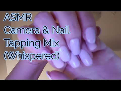 ASMR Camera & Nail Tapping Mix (Whispered)