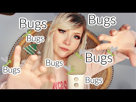 ASMR~ Bugs! You Got The BUGS! Fast up-close hand motions & whispers