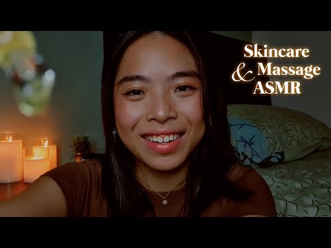 ASMR Pampering You To Make You Sleepy 🧡 Skincare & Massage Personal Attention 💤 (Layered Sounds)