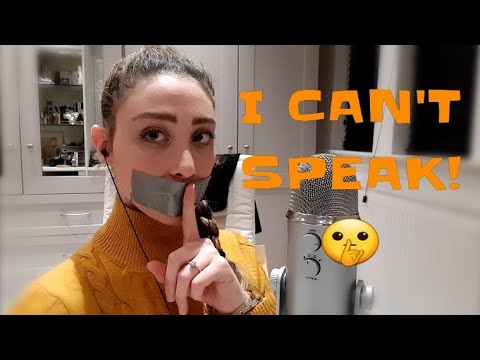 DUCT TAPED MOUTH ASMR 🤐 MOUTH SOUNDS AND TAPPING ON TAPE | NO TALKING | REQUESTED