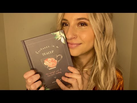 ASMR Reading Your Tea Leaf Fortune 🔮✨ (Personal Attention)