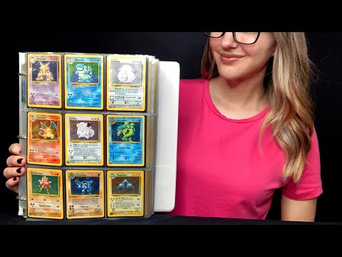 ASMR Pokemon TCG Binder Collection 🔥 Relaxing, Soft Spoken, Unintentional