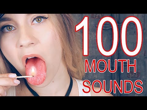 ASMR 100 TRIGGERS *parody* - 100 mouth sounds in 10 minutes / Fast goes too far...