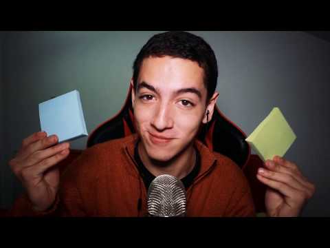 ASMR WITH POST-ITS