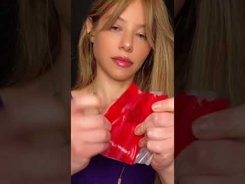 Trying the Viral TikTok Snack [Fruit roll up & Ice cream] #crunchy #yummy #shorts