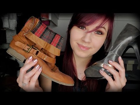 ASMR | My Shoe Collection | Whispered