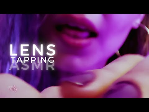 ASMR | Blurred Lens Tapping | Kissing & Whispering Shhh, You're Okay (Up-Close Personal Attention)