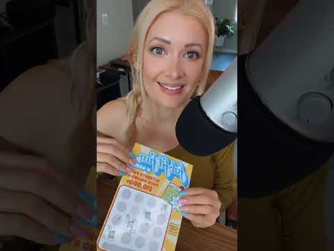 ASMR Lovers, You Have Got to See What Happens When This Scratch Card is Revealed! #shorts #asmr
