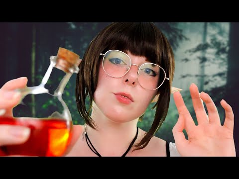 ASMR | Awkward Wood Elf Examines and Heals You (full body exam, ambient forest sounds)