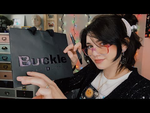 Buckle Cashier Assists You • Typing & Whispering ASMR ROLEPLAY