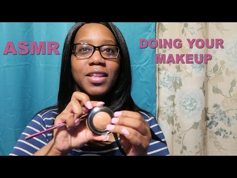 ASMR | DOING YOUR MAKEUP |  ROLEPLAY | PERSONAL ATTENTION