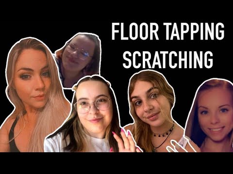 ASMR! Floor Tapping Collab With The Best ASMRTISTS