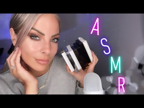 ASMR EXTREMELY CLOSE WHISPERS WITH SOFT CLICKY SOUNDS | Tom Ford Eyeshadow Pallet Collection
