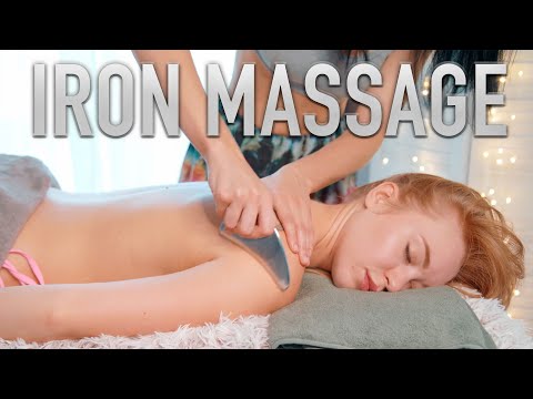 ASMR Iron Gua Sha Massage by Anna