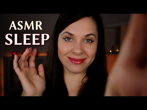 Asmr sleep hypnosis whispering and hand movements