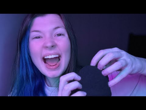 ASMR SPECIAL REQUEST Fast and Aggressive Mic Scratching