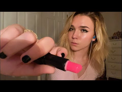 ASMR Applying Your Lipstick Over & Over Again + Coming Up w/ Scenarios